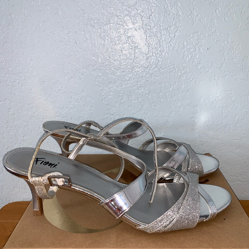 Short Silver Heels